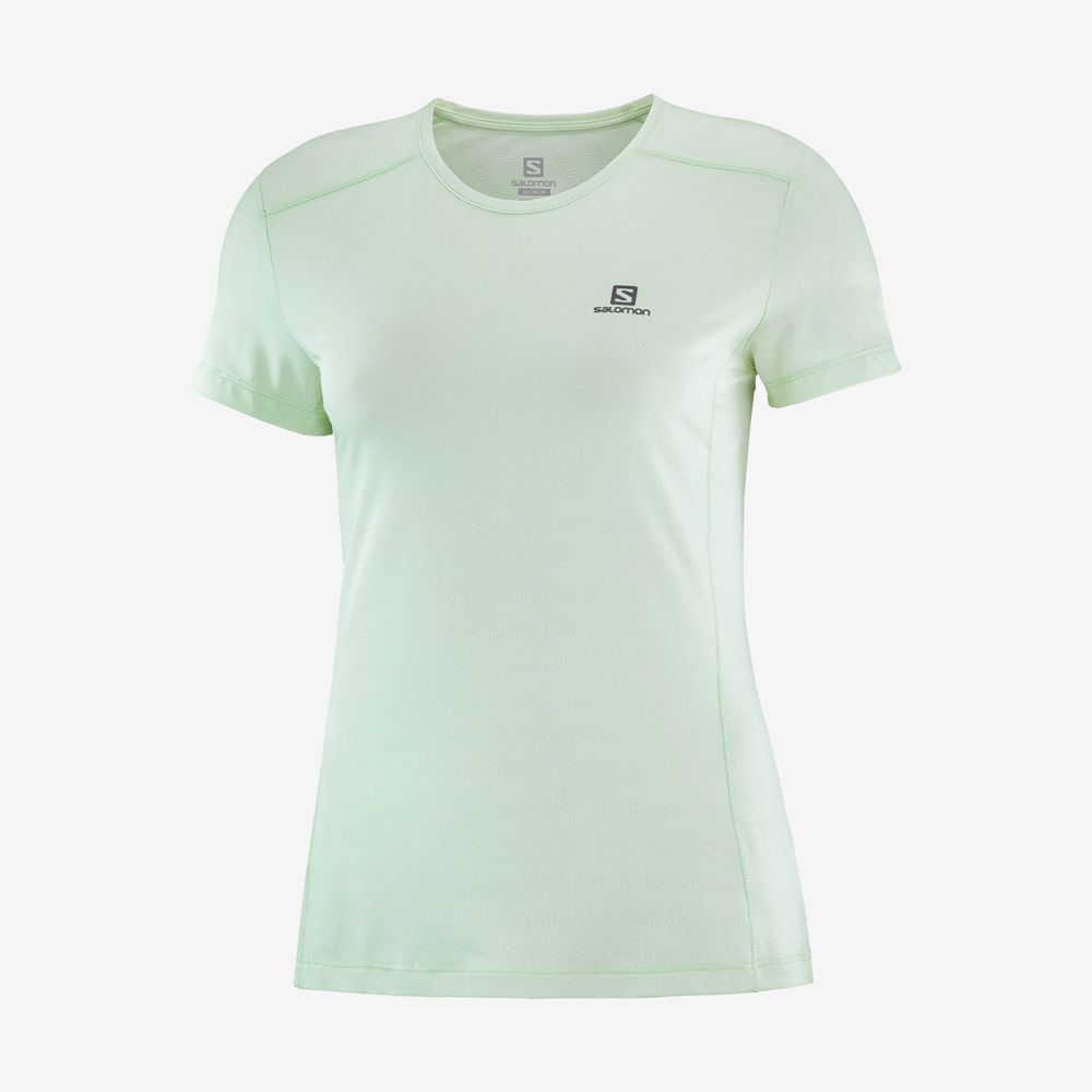 Salomon XA W Camisetas Mujer - Azules - Colombia (82634-GIWC)